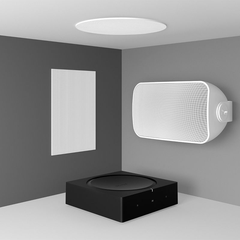 Sonos Outdoor Waterproof Architectural Speakers - Pair (White), 4 of 14