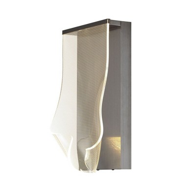 ET2 Lighting Rinkle 1 - Light Wall Light in  Brushed Gunmetal
