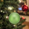 Unique Bargains Plastic Party Wedding Christmas Box Packed Hanging Ornament Balls 2.4" 24 Pcs - 4 of 4