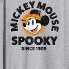 Men's Disney Spooky Since 1928 Long Sleeve Graphic T-Shirt - Athletic Heather - 2 X-Large - 2 of 4
