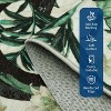 8x10 Green Snake Pattern Area Rug, Modern Washable Low Pile Carpet, Soft Non-Slip Floor Mat for Living Room and Bedroom - 2 of 4