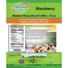 Larissa Veronica Blackberry Medium Roast Decaf Coffee (Gourmet, Naturally Flavored, Whole Coffee Beans) (16 oz, ZIN: 547493) - 2 of 4