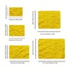 Bright Yellow Shag Rug, Ultra Soft 1.7" Thick, Non-Slip Backing, for Bedroom or Living Room - 3 of 4