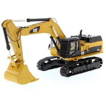 CAT Caterpillar 374D L Hydraulic Excavator with Operator "High Line" Series 1/50 Diecast Model by Diecast Masters