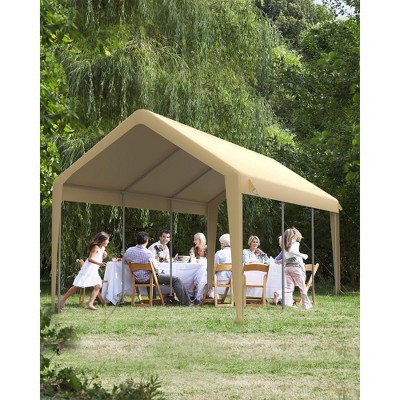 Carport Replacement Canopy Cover – Heavy-Duty Waterproof, UV & Wind-Resistant PE Fabric