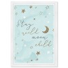 13" x 19" Moon Child Pastel Framed Wall Art Blue - Olivia's Easel - 3 of 4