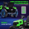 3 in 1 Ride on Tractor, Excavator & Bulldozer, 24V Kids Electric Vehicles - 2 of 4