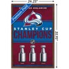 Trends International NHL Colorado Avalanche - Champions 23 Framed Wall Poster Prints - 3 of 4