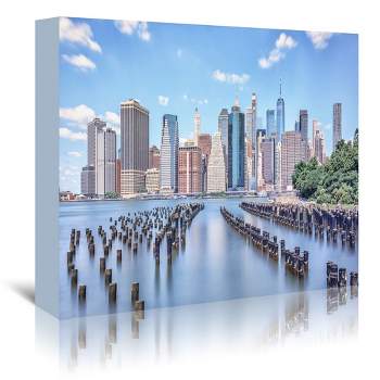 Americanflat Modern Wall Art Room Decor - Pier One by Manjik Pictures