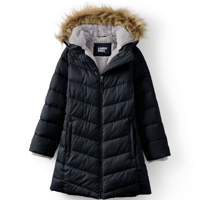 Lands' End Kids Fleece Lined Coat