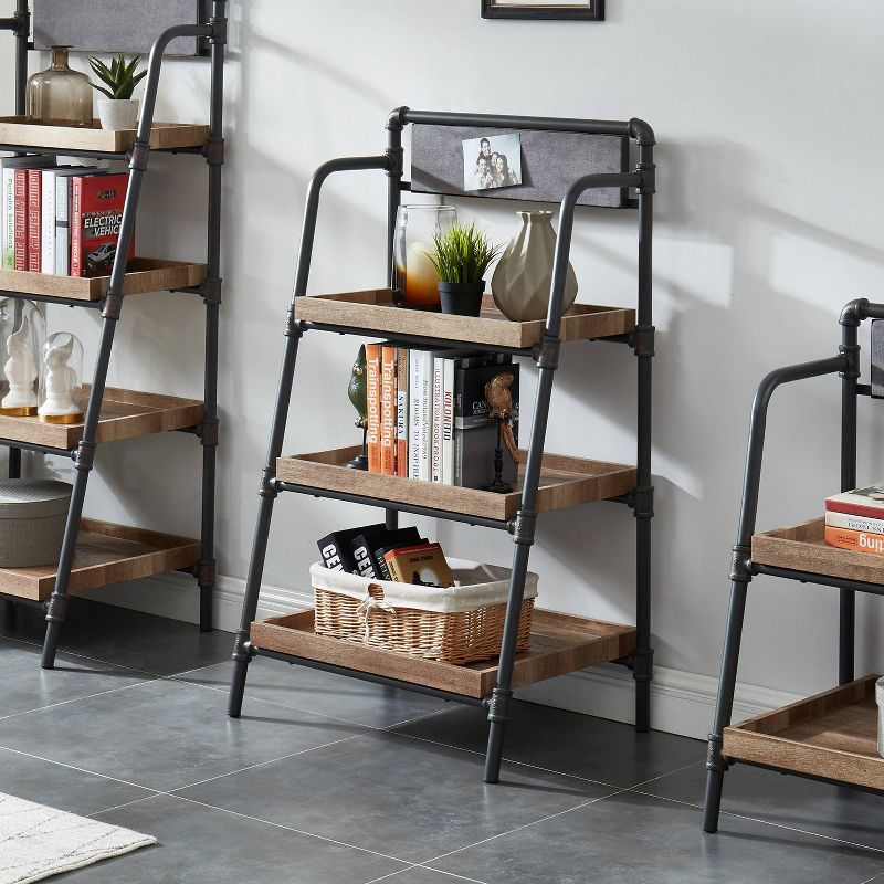 Mack Rustic Bookcase Light Copper - HOMES: Inside + Out, 3 of 5