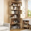 FUFU&GAGA Bookshelf Wood Bookcase Free Standing Room Display Storage - 2 of 4