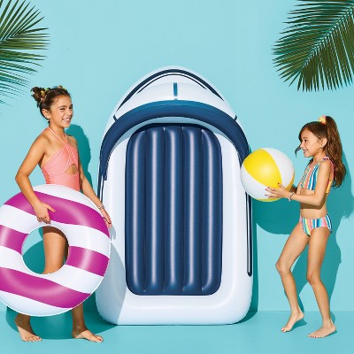 Condition photo showing New/Like New for boat inflatable with ring tube & ball novelty float 3pc - sun squad™