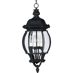 Maxim Lighting Crown Hill 4 - Light Pendant in  Black - 1 of 2