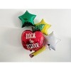 Anagram Pre-Inflated Helium Apple and Pencil Supershape Foil Balloon - 3 of 3