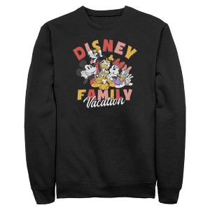Mens Mickey & Friends Family Vacation Sweatshirt - 1 of 4