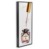 Stupell Industries Makeup Nail Polish Brush Rainbow & Gold, 13" x 30" - 3 of 4
