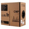 Monoprice Cat5e Ethernet Bulk Cable - 1000 Feet - Black | Network Internet Cord - Solid, 350Mhz, UTP, CMP, Plenum, Pure Bare Copper Wire, 24AWG, No - image 2 of 2