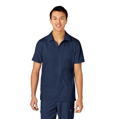 Wink W123 Men's Collar Scrub Top
