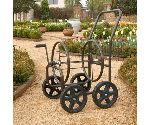 Buy Liberty Garden Products 4 Wheel Residential Hose Reel Cart