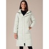 INSPIRE CHIC Women's Winter Thicken Puffer Hooded Outwear Long Padded Warm Parka Jacket Coat - 2 of 4