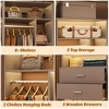 Aheaplus 48" Closet System with 5 Wood Drawers - 3 of 4