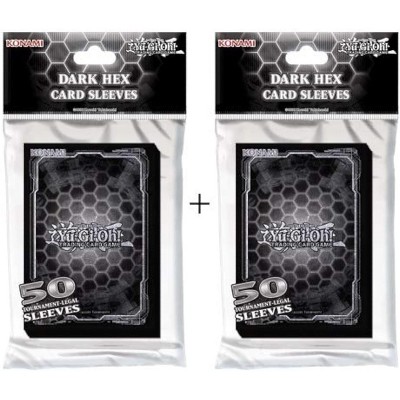 Yu-Gi-Oh!: Dark Hex Card Sleeve (2 Pack)