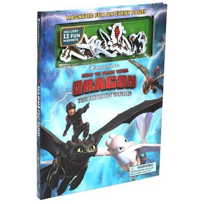 DreamWorks How to Train Your Dragon: The Hidden World Magnetic Fun - (Magnetic Hardcover) by  Marilyn Easton (Hardcover)