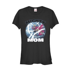 Juniors Womens Marvel Mother's Day Mighty Thor Mom T-Shirt - 1 of 3