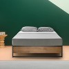 Suzanne Platform Bed Frame without Headboard Black - Zinus - image 2 of 4