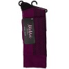 Memoi Herringbone Cotton Blend Knee High Sock Black-Gray 9-11 - 4 of 4