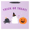 Extra Large Square Halloween Gift Bag Spider and Pumpkin - 2 of 3