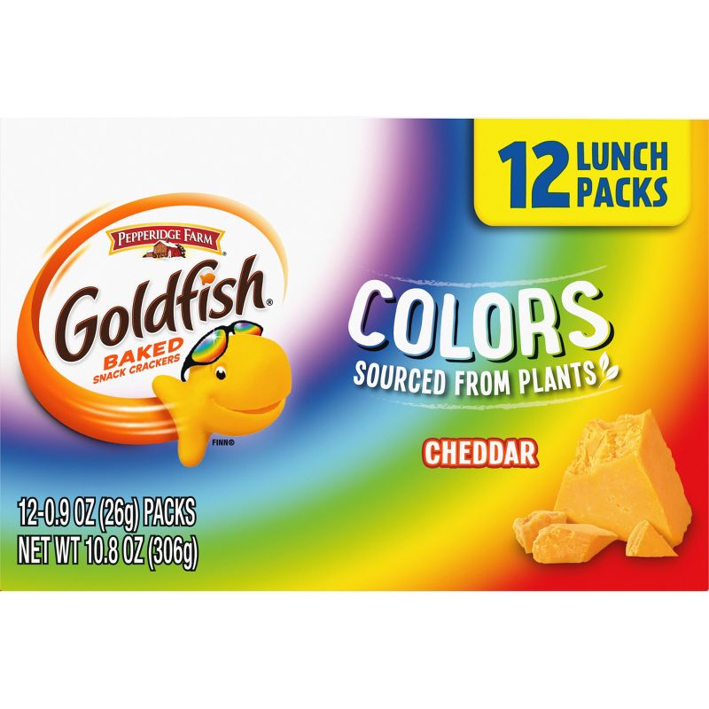 Pepperidge Farm Goldfish Colors Cheddar - 10.8oz/12ct, 3 of 17