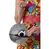 HalloweenCostumes.com  Women Women's Disco Ball Purse, Black/Gray - 2 of 2