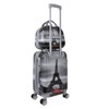 World Traveler Destination 2-Piece Carry-on Hardside Spinner Luggage Set - Paris - 3 of 4