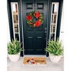 RugSmith White Machine Tufted Holiday Snowman Welcome Doormat - 2 of 4