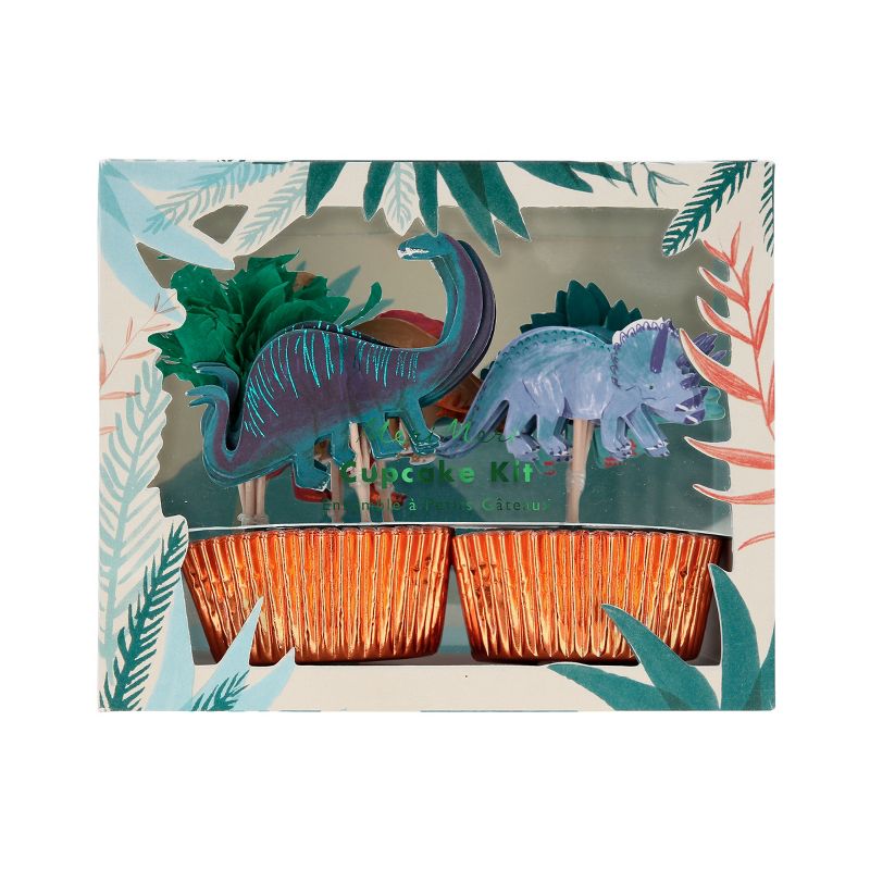Meri Meri Dinosaur Kingdom Cupcake Kit (Pack of 24), 1 of 11