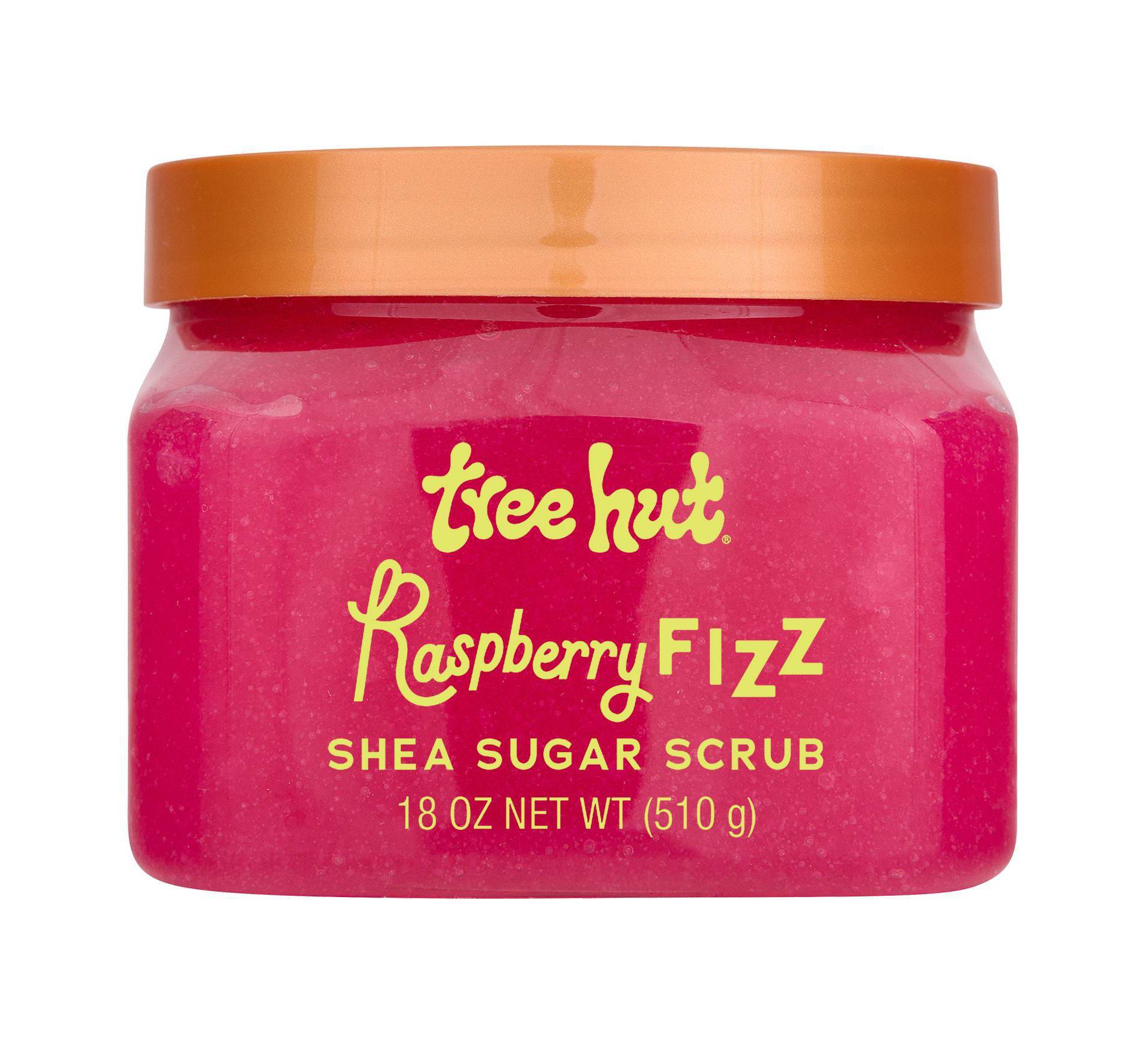 Tree Hut Raspberry Fizz Shea Sugar Scrub - 18oz