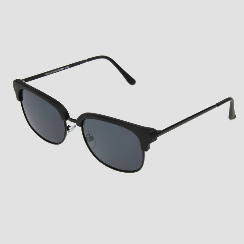 Men's Retro Browline Sunglasses - Original Use™, 2 of 3