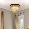 Bella Depot Crystal Chandelier Black luxury modern style crystal lights, large ceiling chandeliers, dining room, living room,bedroom - 2 of 4