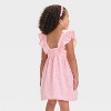 Toddler Girls' Smocked Gauze Dress - Cat & Jack™ - 2 of 3