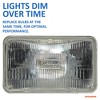 SYLVANIA - H4651 SilverStar Sealed Beam Headlight - High Performance Halogen Headlight Replacement (100x165), Brighter & Whiter Light for Added Clarity Downroad and Sideroad, (Contains 1 Bulb) - 2 of 4