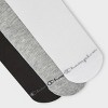 Champion Women's 10pk Quarter Crew Socks - White/Black/Grey - 4 of 4