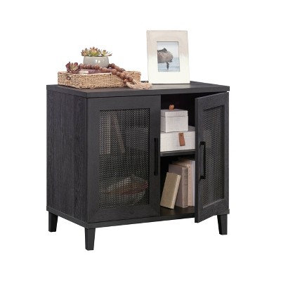 Raven Oak 2-Door Office Cabinet with Adjustable Shelving