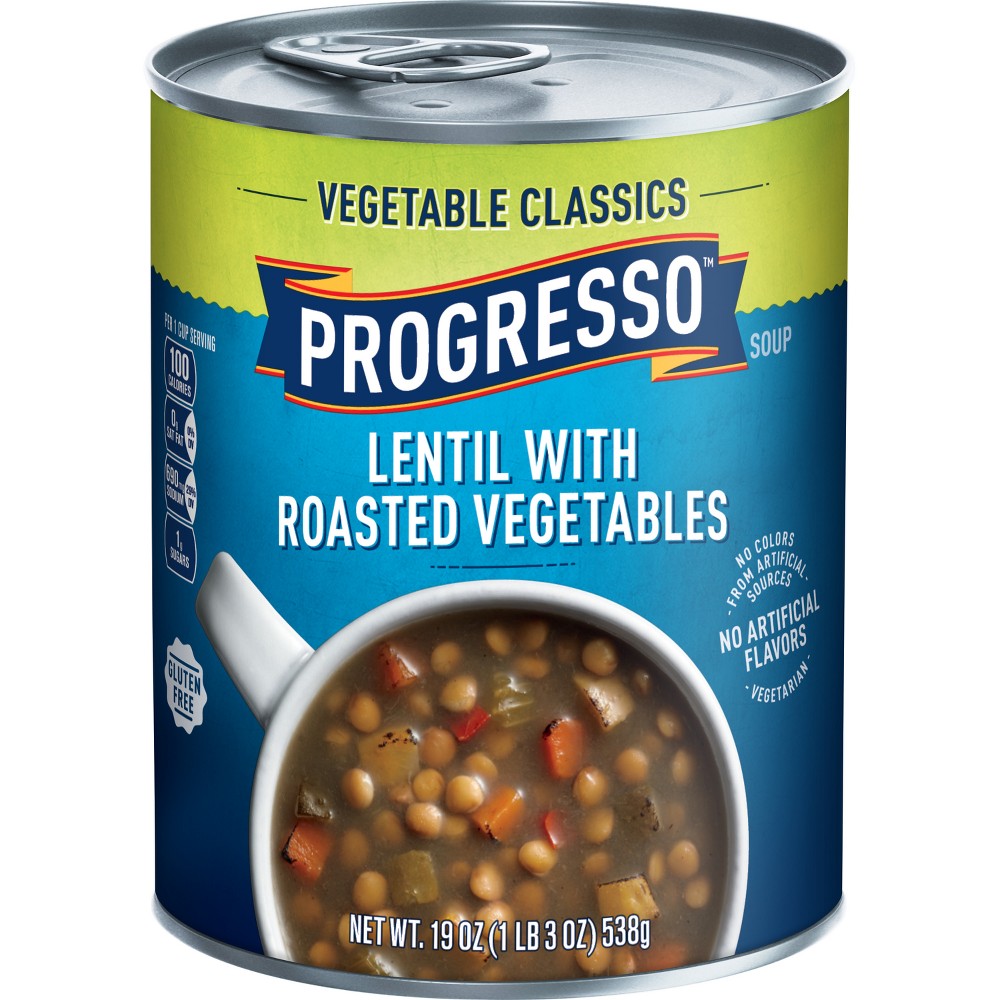 UPC 041196911817 product image for Progresso Vegetable Classics Lentil with Roasted Vegetables Soup - 18.5oz | upcitemdb.com