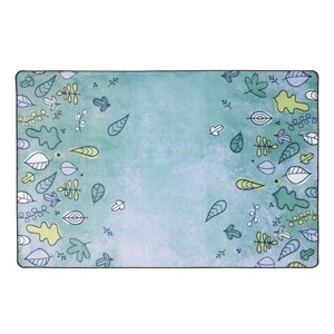 Kaplan Early Learning Kaplan® Falling Leaves Border Carpets - 4' x 6' Rectangle - 1 of 3