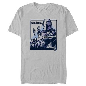 Men's Star Wars: The Mandalorian Warriors Poster T-Shirt - 1 of 4