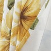 RT Designers Collection April Floral Nature Printed 2 Pieces Blackout Grommet Panel Pair 36" x 84" Gold - 2 of 4