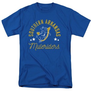 Southern Arkansas University Official Muleriders Adult T Shirt, Muleriders - 1 of 4