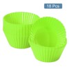 Unique Bargains Silicone Non-Stick Heat Resistant Baking Cups - 3 of 4